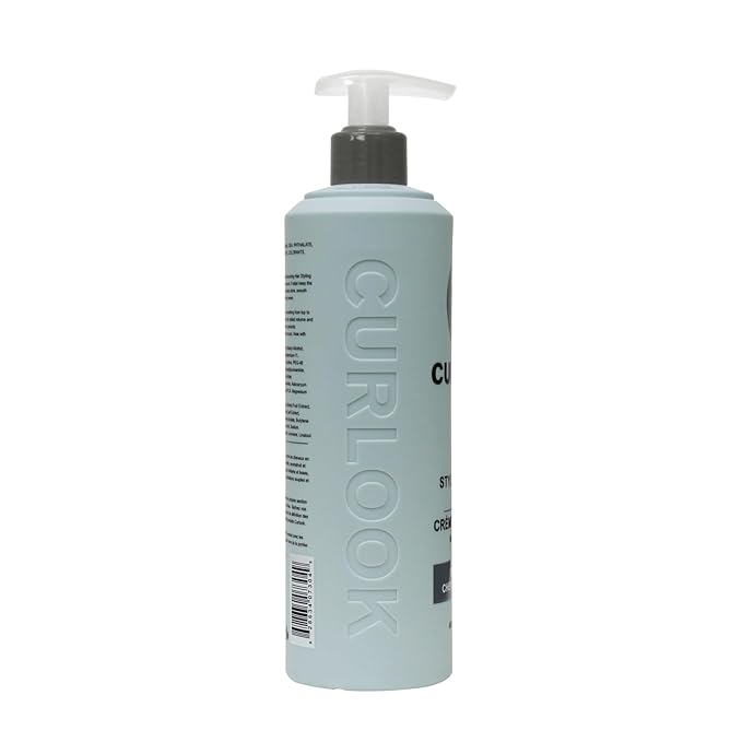 CURLOOK Wavy Hair Styling Cream | Silicone Free - 400ml - Transforms hair into soft, flexible and defined waves