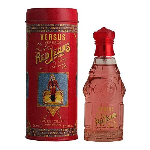 Versace Red Jeans for Women 2.5 oz Eau de Toilette Spray (Pack of 2)