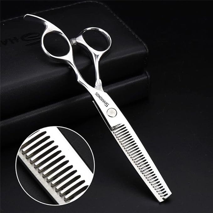 Barber hair scissors, Axemoore professional haircut Cutting Scissors/Shears set- 6", made of Japanese stainless steel, especially (6in- 3pc-B)