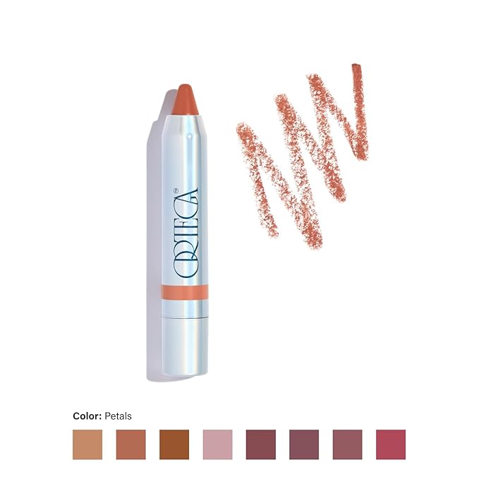 Ortega Beauty Color Stick By Etienne Lightweight, Buildable Makeup for Cheeks and Lips, Subtle Sheen Finish