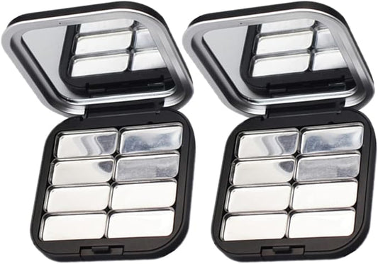 Beaupretty 2pcs Empty Lipstick Palette DIY Lipstick Lip