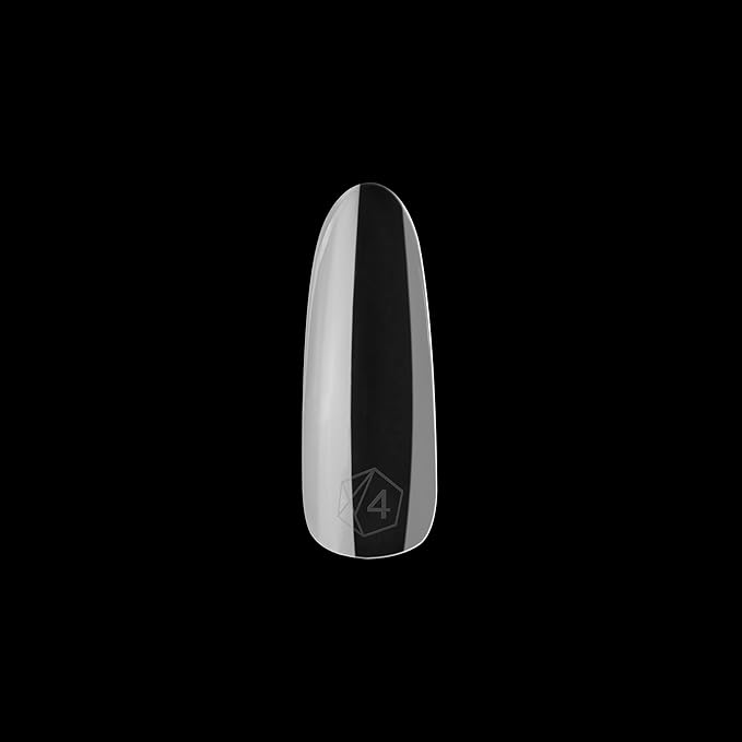 Apres Gel-X® Round Box of Nail Tips | 280 Gel-X Tips, Soft Tips, 14 Sizes 00-9 | Half-sizes Included (Sculpted Round Long, 280.00 Fl Oz (Pack of 1))