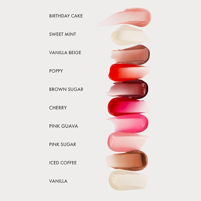 Summer Fridays Tinted Lip Butter Balm - Conditioning Vegan Lip Balm for Instant Moisture, Shine & Hydration - Sheer-Tinted, Soothing Skincare - Cherry (.5 Oz)