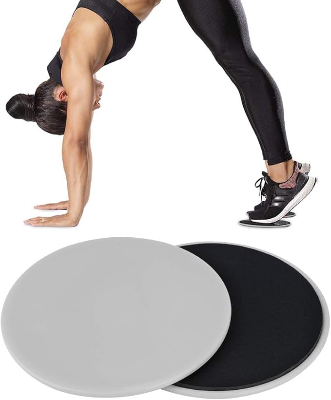 Core Sliders Discs 2PCS ABS Exercise Sliding Gliding