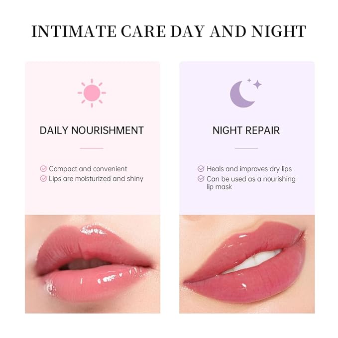 Lip Butter Balm for Dry Cracked Sugar+Cherry)