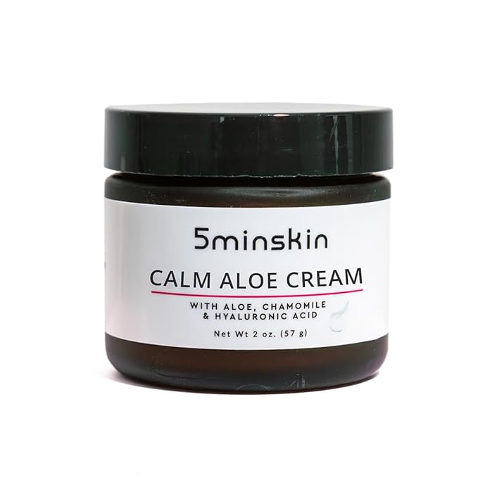 5minskin Body Moisturiser Cream with Aloe, Chamomile & Hyaluronic Acid | Body and Face Hydration for Dry Skin | Daily Moisturizing Cream