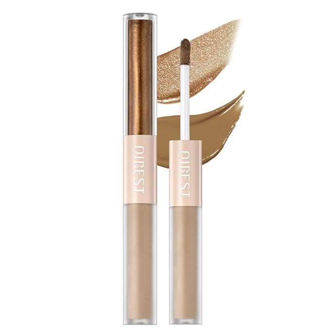 Glitter Matte Eyeshadow liquid Pigments Metals Gloss Sparkling Smokey Eye Looks Shimmer Gloden Brown