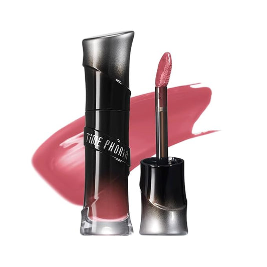 Lunara Frost 3D Lip Gloss, 002 Celesta - Deep Pink, High-Shine Glossy Finish, Juicy Pigment Lip Gloss with 3D Plumping Effect, 24H Hydration with Hyaluronic Acid, Non-Sticky Cushiony Gel