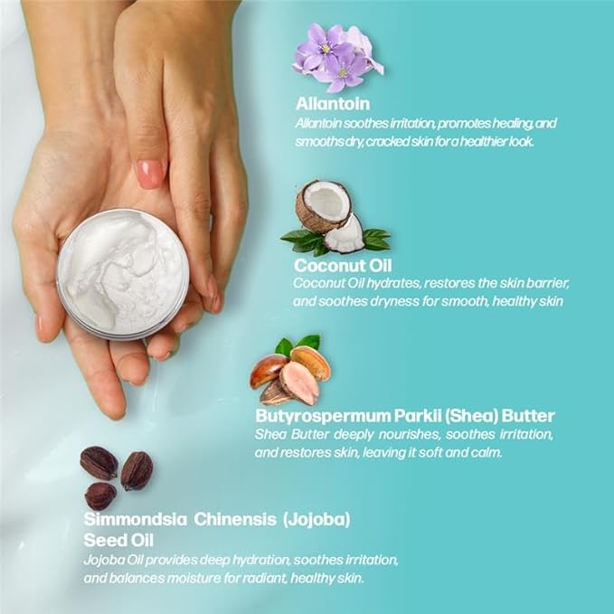 Beltwell® Lymflotion Non-Greasy Moisturizer for Dry & Sensitive Skin Relief – Fragrance Free Anti-Itch Lotion for Itchy Skin, Lymphedema, Diabetes, Eczema, Cracked Feet & Arms – 200ml