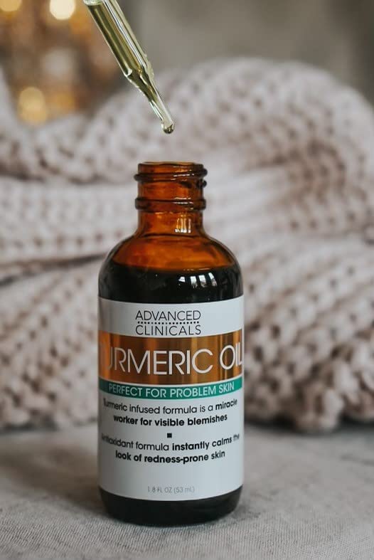 Advanced clinicals turmeric oil blemish