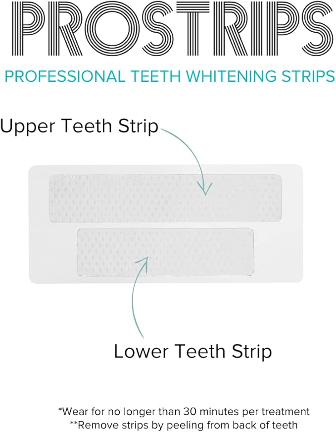 IntelliWHiTE ProStrips Teeth Whitening Strips, Whitens Up to 12 Shades, Enamel-Safe Gentle Remineralizing Formula, Dentist Formulated for Sensitive Teeth, (56pk Mint Flavor)