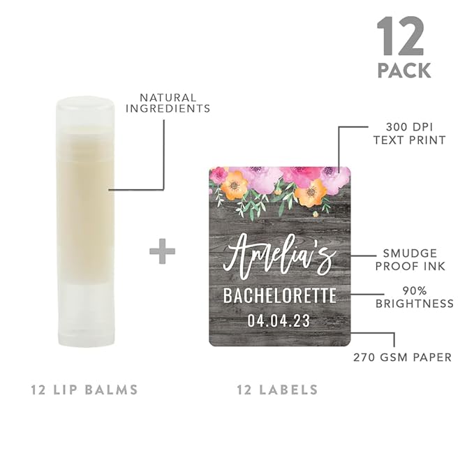 Andaz Press Personalized Bridal Shower Bachelorette