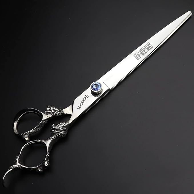 Hairdressing Scissors 6/7/8/9 Professional and Efficient Scissors (9 Inch Flat Scissors)