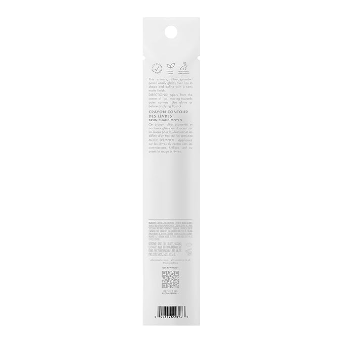 e.l.f. Cream Glide Lip Liner, Highly-Pigmented Pencil For Lip