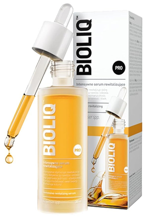 Bioliq - Pro Intensive Revitalizing Serum with Caviar Extract - Wrinkle Reduction and Firming Formula for Skin Rejuvenation, Moisturizing - 30 ml