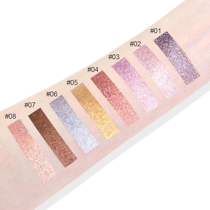 Purple Gray Mousse Shimmer Monochrome Eyeshadow, Neutral Matte Cream Monochrome Eye Shadow Pallette, Long-Lasting Waterproof Blendable sombras para ojos, Mini Eyeshadow(01#, Pack of 1)