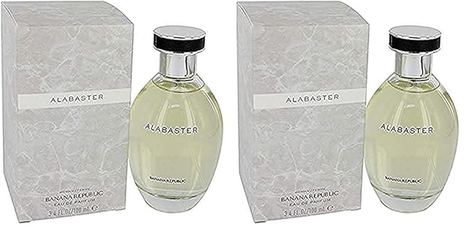 BANANA REPUBLIC Alabaster Eau de Parfum Splash For Women, 3.4 Ounce (Pack of 2)