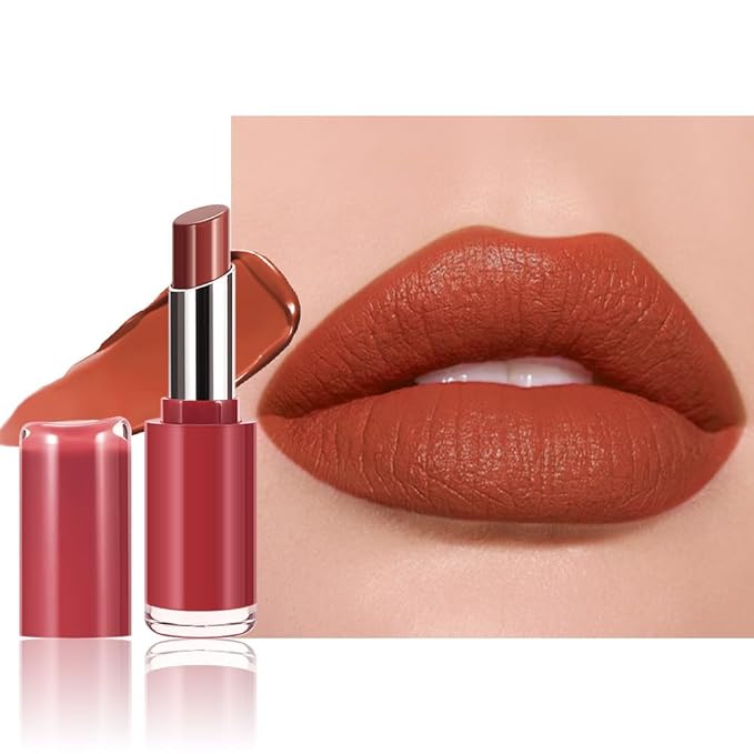 HHLTOH Honey Lipstick Tinted Lip Balm - Matte Tint Cream Lipsticks for All Skin Tones, Hydrating Lip Stain, Can be Buildable Blendable Nourishing Moisturizing Suitable for Women to Every Day Makeup 06