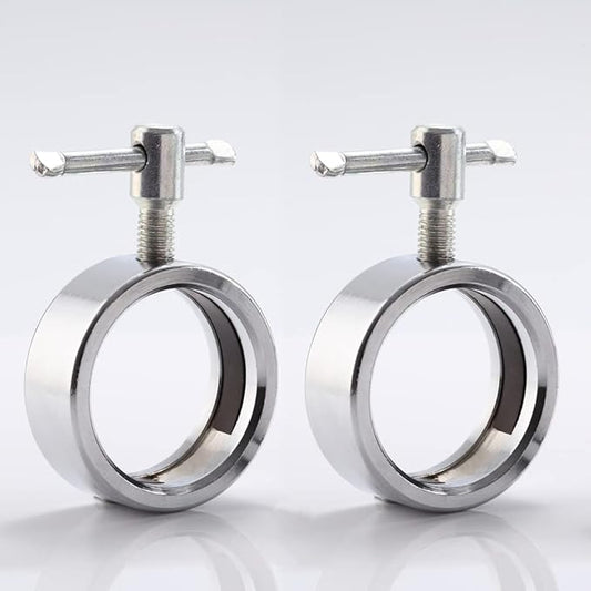 Barbell Collars,Pair of Quick Release Stainless Steel 2