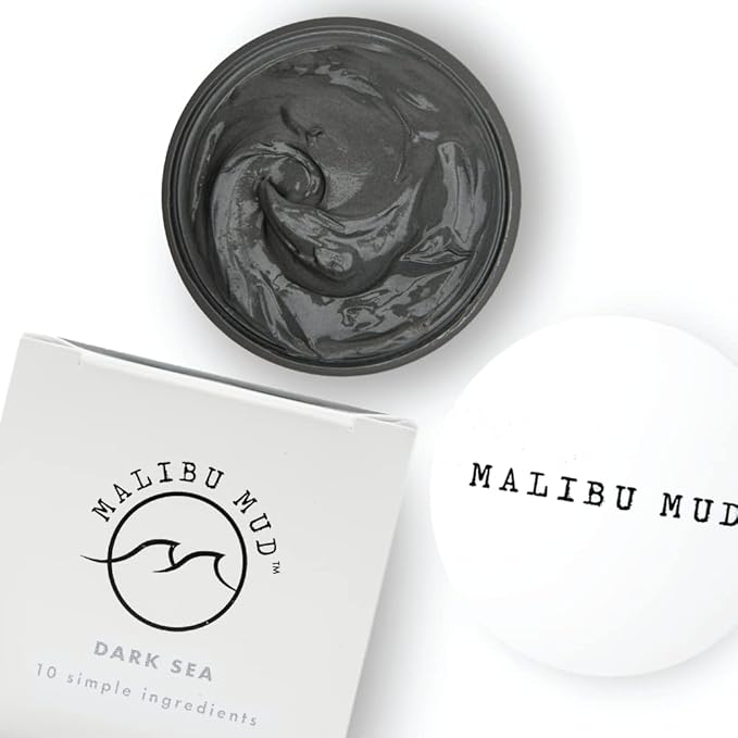 MALIBU MUD, All-Natural Face and Body Mask for Daily Detox, Cleanse, Rejuvenate without Drying Your Skin, for All Skin Types