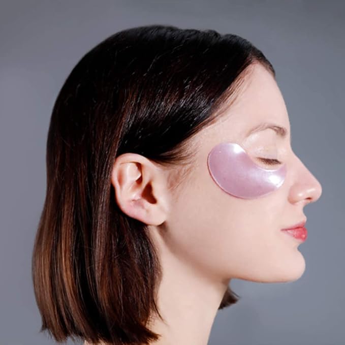 MIZON Marine Collagen Eye Gel Patch with Hydrolyzed Collagen, Caviar, and Chamomile for Firming, Nourishment, and Wrinkle Care- Korean Eye Mask– 60pcs –