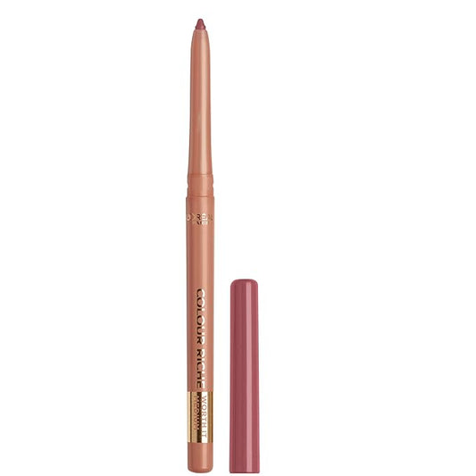 L'Oreal Paris Colour Riche Lip Liner Pencil, Creamy Lip Liner with Omega 3 and Vitamin E, 635 Worth It Medium (Medium Dark Mauve)