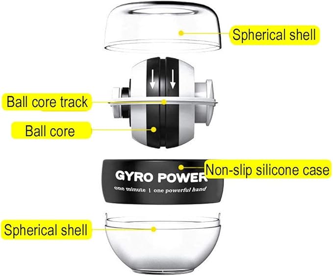 Auto Start Wrist Gyro Ball
