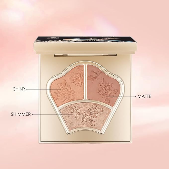 CATKIN Powder Blush Pink Nude Eyeshadow Palette Cheek