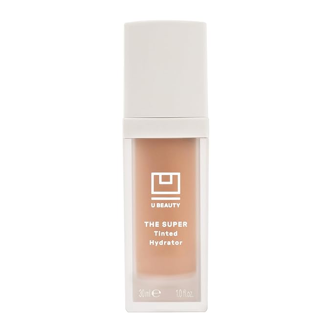U Beauty The Super Tinted Hydrator Hyaluronic Acid Moisturizing Cream - Mega-Dose Skin Hydrator for Supple, Smooth, and Softer-Looking Skin For Up To 48 Hours - Shade 5-1.0 oz
