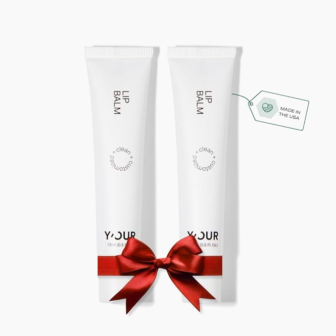 Y’OUR Intensive Healing Lip Balm for Dry Chapped Lips - Deeply Hydrating Lip Treatment with Hyaluronic Acid, Shea Butter & Rosehip Oil - Repairing Moisturizer, Paraben & Silicon-Free, Gifts for Women