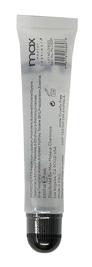 MAX Makeup Cherimoya Lip Polish Clear