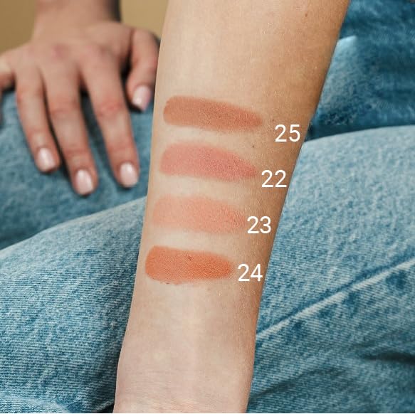 Sandstone Scandinavia Hypoallergenic Pressed Powder Blush – Smooth & Blendable – Lightweight, Long-Lasting – Vegan – Peachy Pink