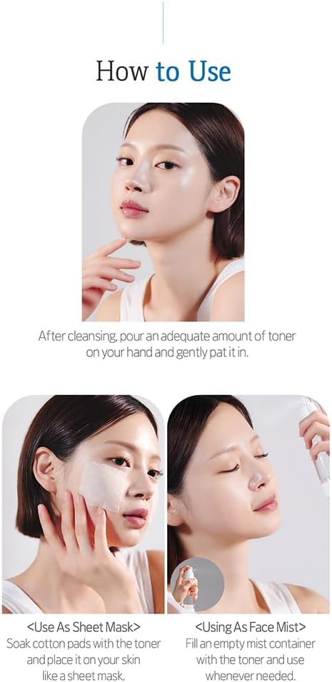 ETUDE Soonjung pH5.5 Relief Toner 11.83 fl.oz (350ml) 23AD | Skin Care Solution | Low PH Toner for Sensitive Skin | Non-Comedogenic, Hypoallergenic & Fragrance Free Moisturizer for Face