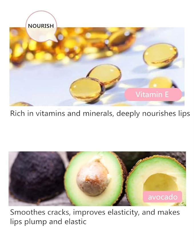 Avocado Lip Balm Vitamin E Conditioning