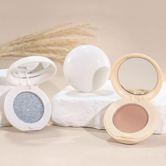 Single Cream Eyeshadow,Nude Apricot Matte Eye shadow Pallette,Waterproof&Long Lasting Mini Eyeshadow,Soft Matte Eye Makeup,Vegan & Cruelty-Free Eye shadow for Brown Blue Green Eyes #10