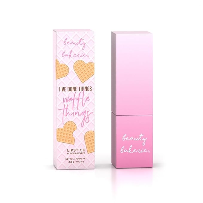 Beauty Bakerie Makeup Matte Lipstick, Long Lasting 24hr Wear Lip Stick for Women, Smooth Matte Finish, Highly Pigmented, Moisturizing, Smudge-Proof Matt Lipsticks, 3.5g, Waffle Taco