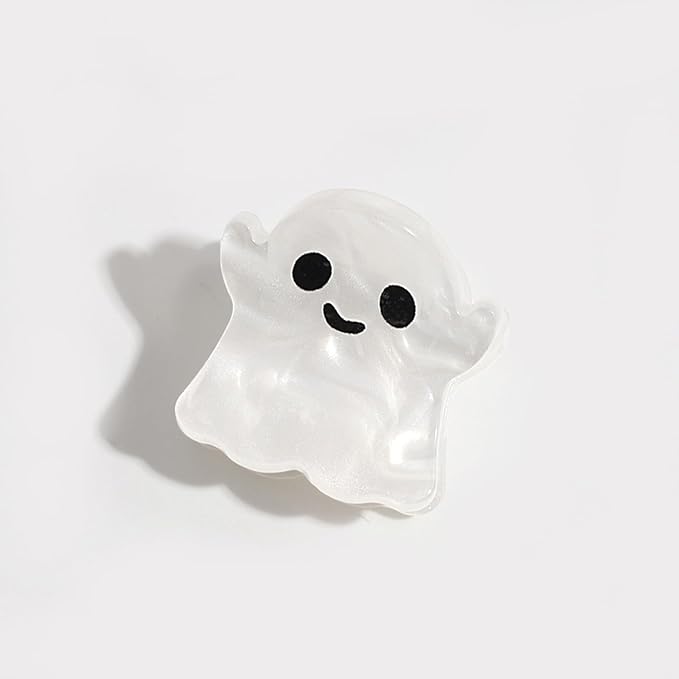 10Pcs Cute Halloween Hair Claw Clips for Girls, Mini Cat Bat Pumpkin Ghost Spider Hair Clips Halloween Headwear Hair Accessories (A Style)