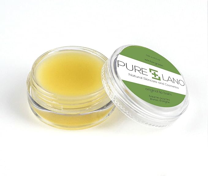 Pure Lano Original Lip Balm, Wintergreen
