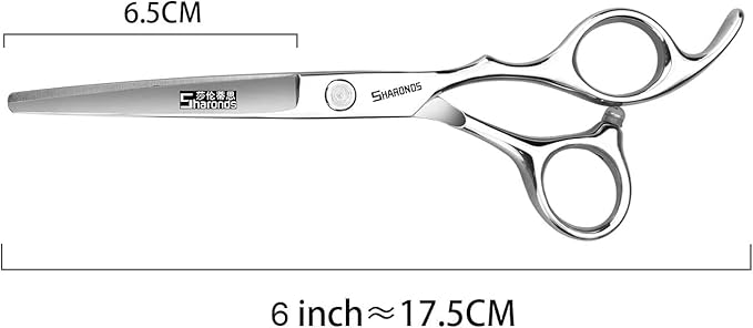Barber hair scissors, Axemoore professional haircut Cutting Scissors/Shears set- 6", made of Japanese stainless steel, especially (6in- 3pc-B)