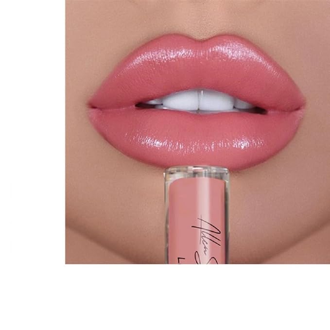 Allen shaw12 colors Shiny Non-stick Cup Lasting Lip Gloss (4, 30g)