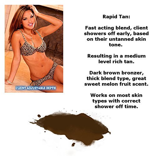 Tampa Bay Tan, Tan Alchemy, Rapid Bronze Sunless Airbrush Spray Tanning Solution (8 Fl Oz (Pack of 1)