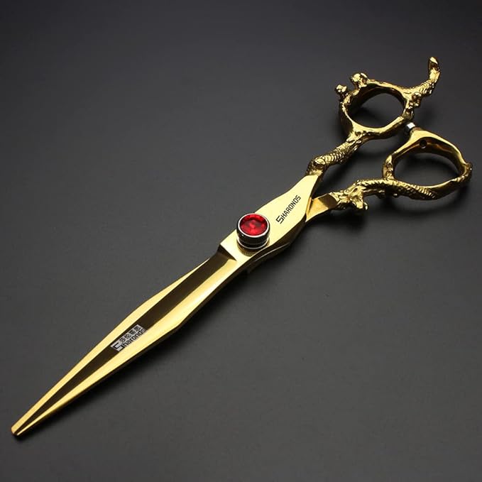 Super Sharp Hair Scissors 6/7/7.5/8/9 inch, Providing a Stable Feel.. (7in Cutting Scissor)