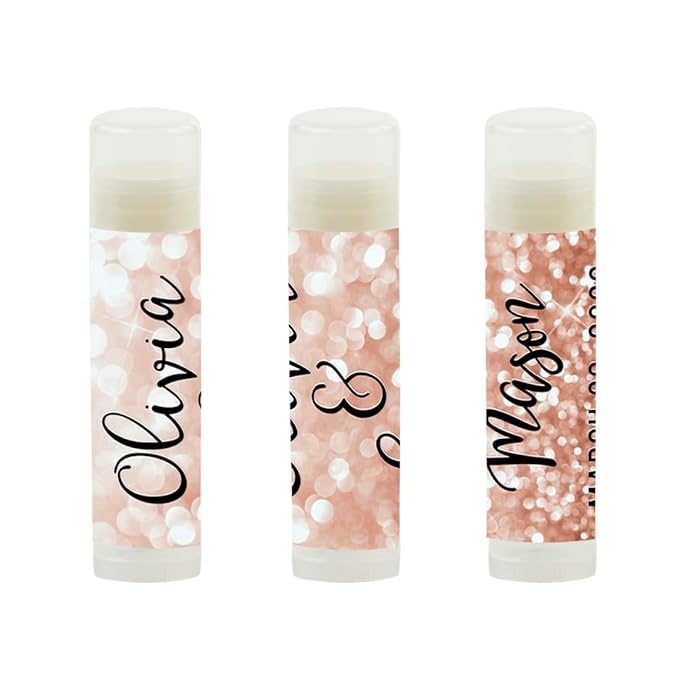 Andaz Press Personalized Bridal Shower Bachelorette Glitter
