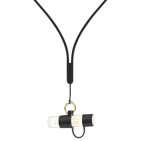 Desing Wish Silicone Lip Balm Holder Black