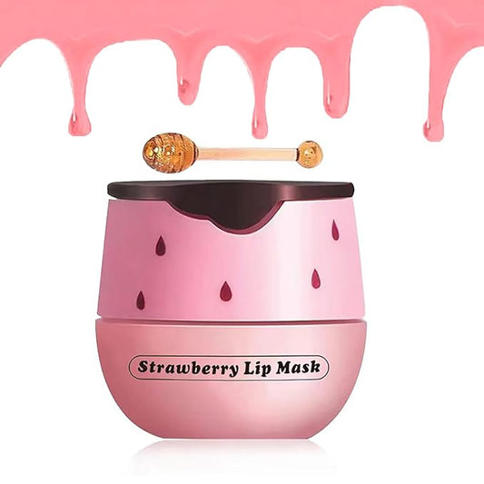 Strawberry Lip Balm Sleeping Lip Mask,