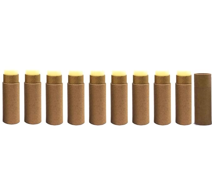 Paperboard Lip Balm Tubes,Cardboard Krafts Lipstick Solid