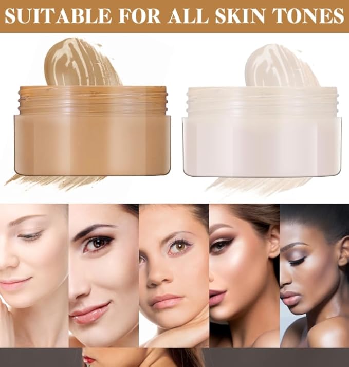 Tattoo Cover Up Makeup Waterproof, Long-Lasting Tattoo Cover Up Concealer,Tattoo Cover Up Makeup Waterproof,Invisible and Natural, Suitable for Tattoos, Scars and Vitiligo