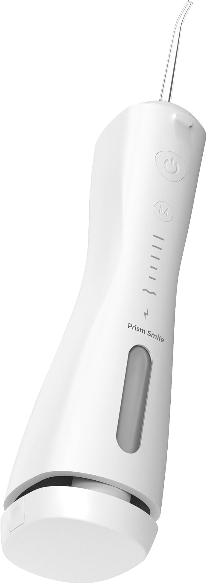 AquaFlux Water Flosser, Cordless Dental Irrigator with 6 Modes, 240ml Tank, IPX7 Waterproof, 30-Day Battery Life, 8 Tips Included