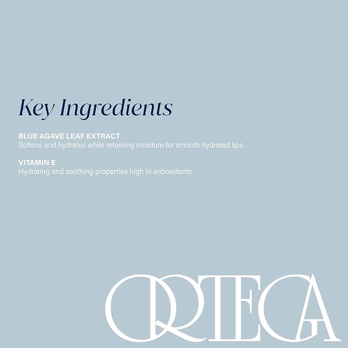 Ortega Beauty Liquid Icon Hyper Gloss By Etienne Lip Gloss For Long Lasting Plump Lips - Non-Sticky Infused with Blue Agave, Vitamin E