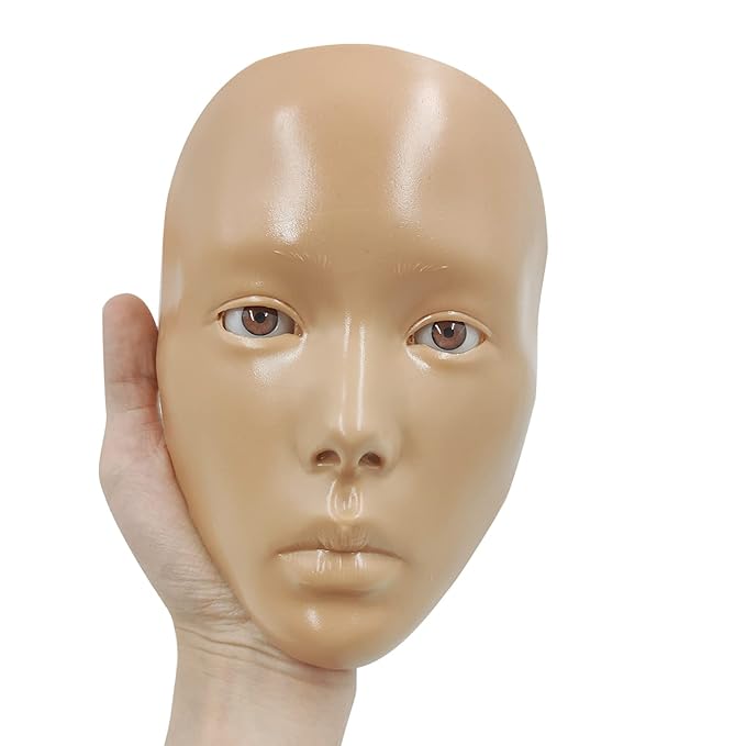 3D Makeup Practice Face,Reusable Makeup Mannequin
